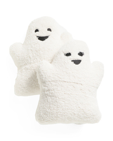 2pk 14x16 Sherpa Ghost Pillow Set | Marshalls