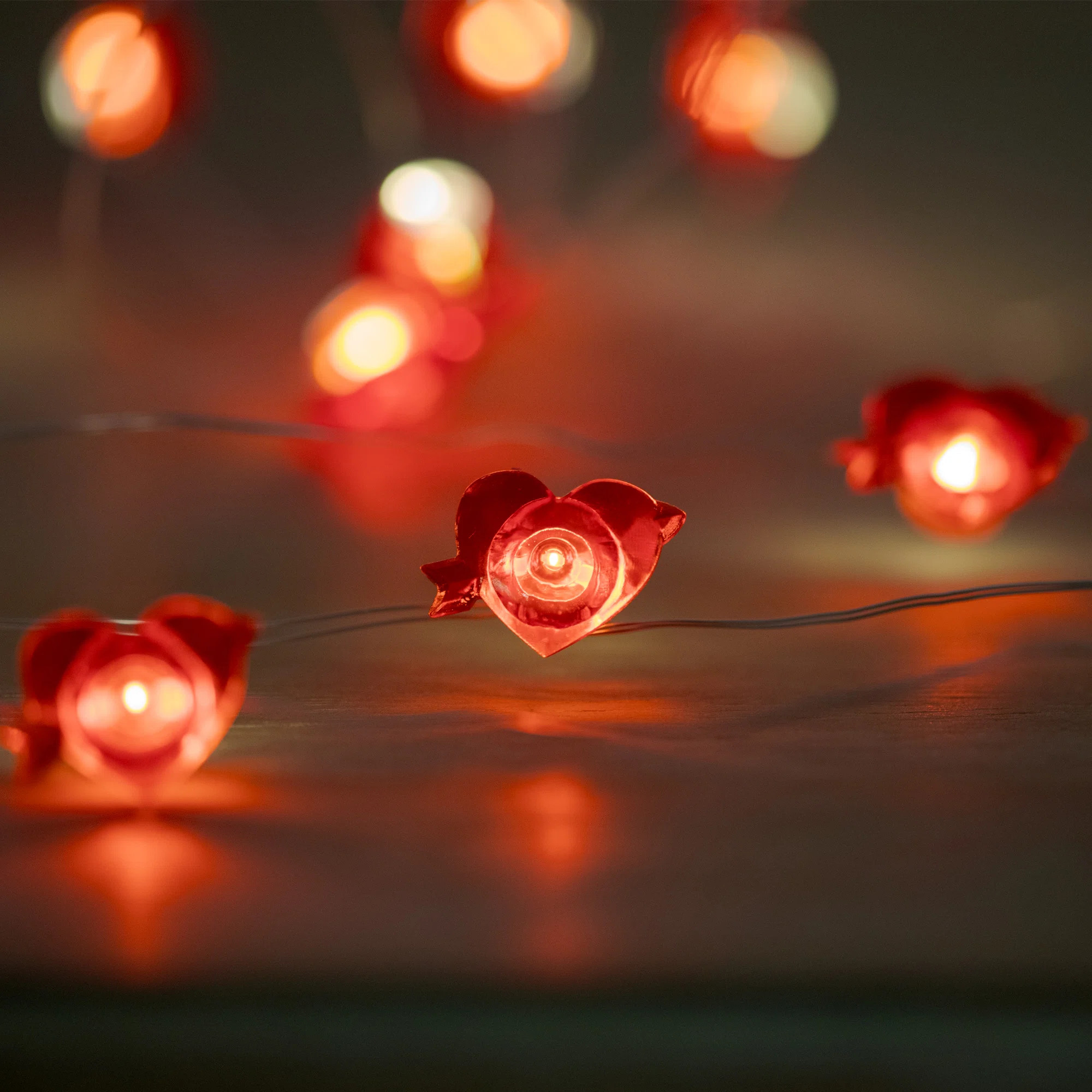 20-Count Valentine's Day Heart and Arrow LED Fairy Lights | Wayfair North America
