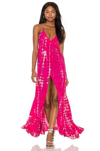 Tiare Hawaii Day Dream Dress in Fuchsia Stone from Revolve.com | Revolve Clothing (Global)