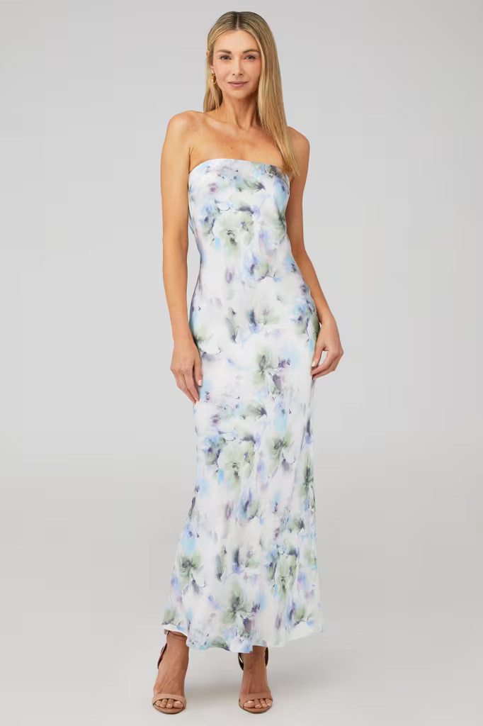MOON DANCE STRAPLESS DRESS | FashionPass