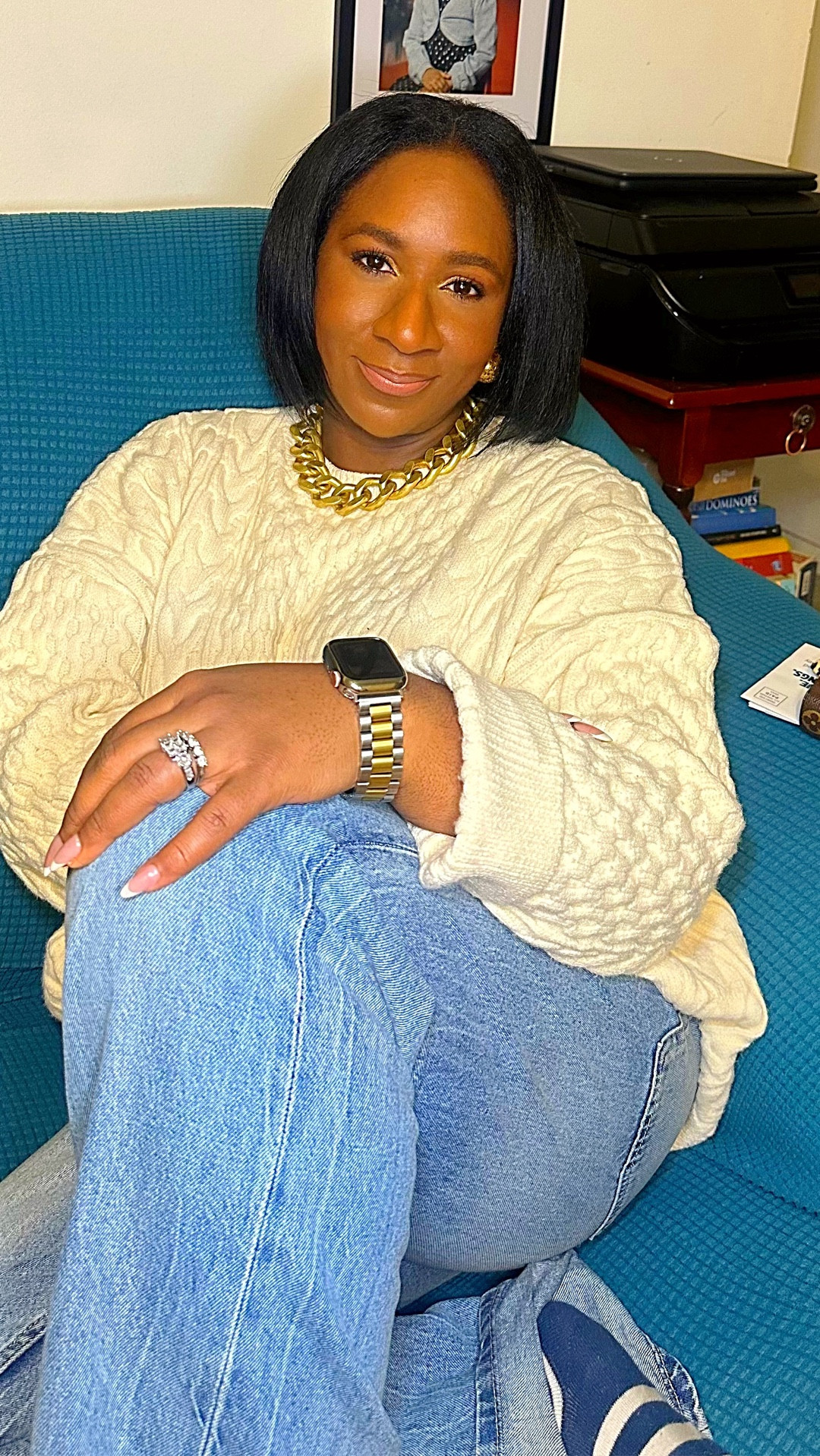 Being intentional about being my best self. 2026 is all about elevation. 

#LTKootd #LTKMidsize #LTKOver40