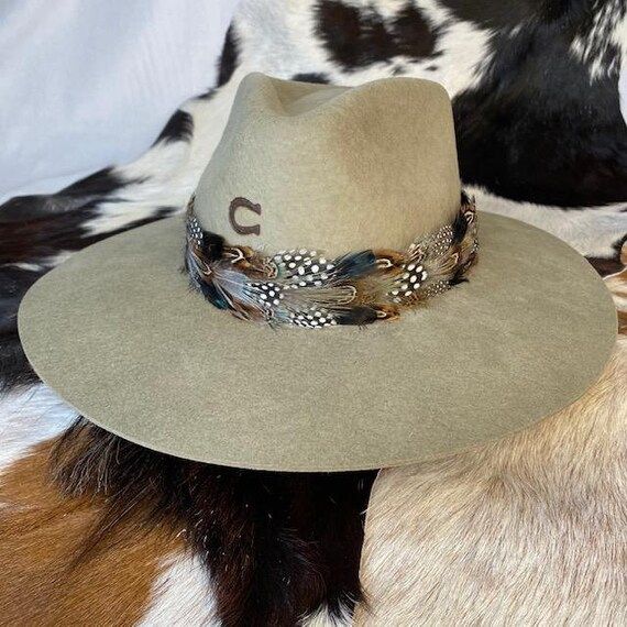 Western Feather Hat Band  Falcon | Etsy | Etsy (US)