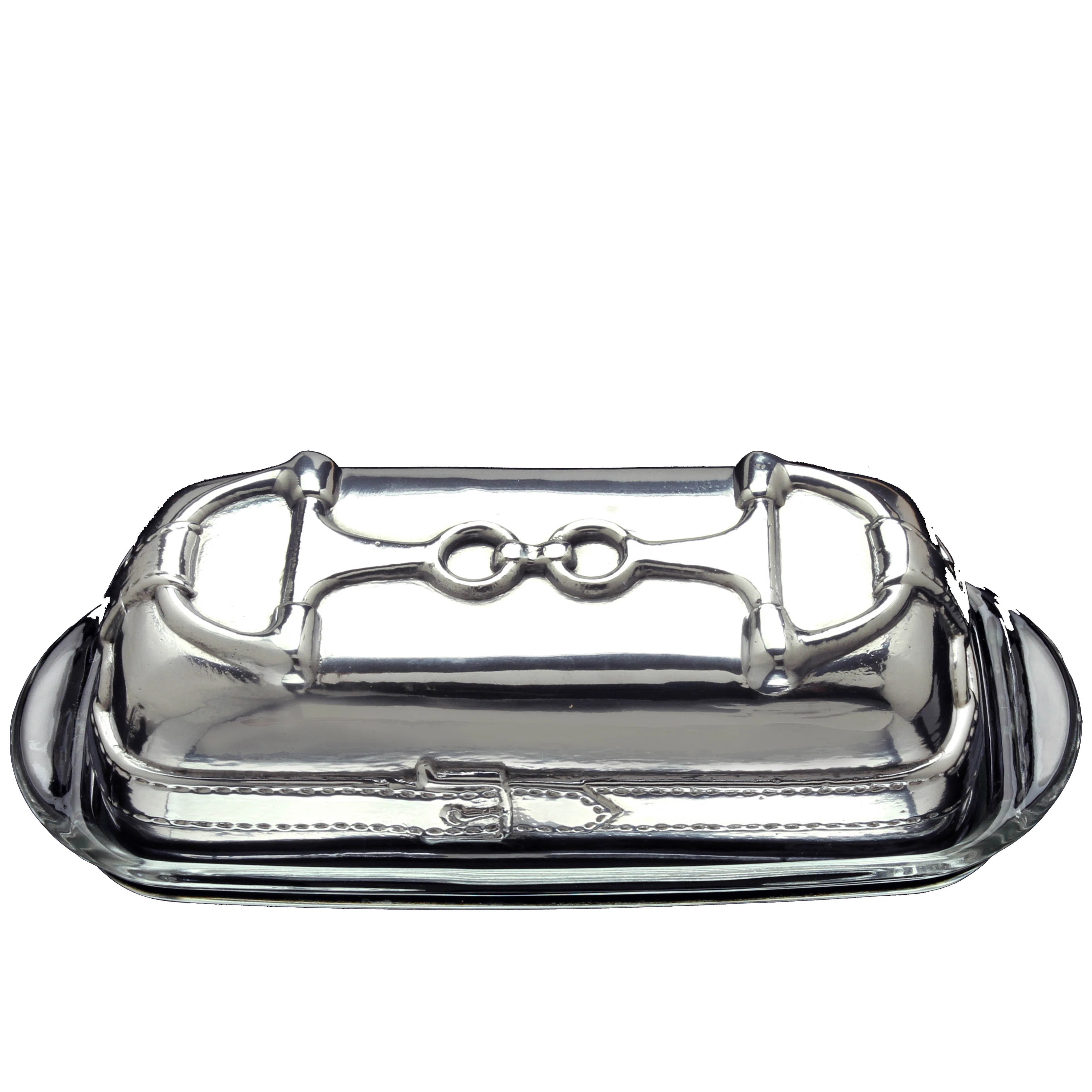Equestrian Butter Dish | Perigold