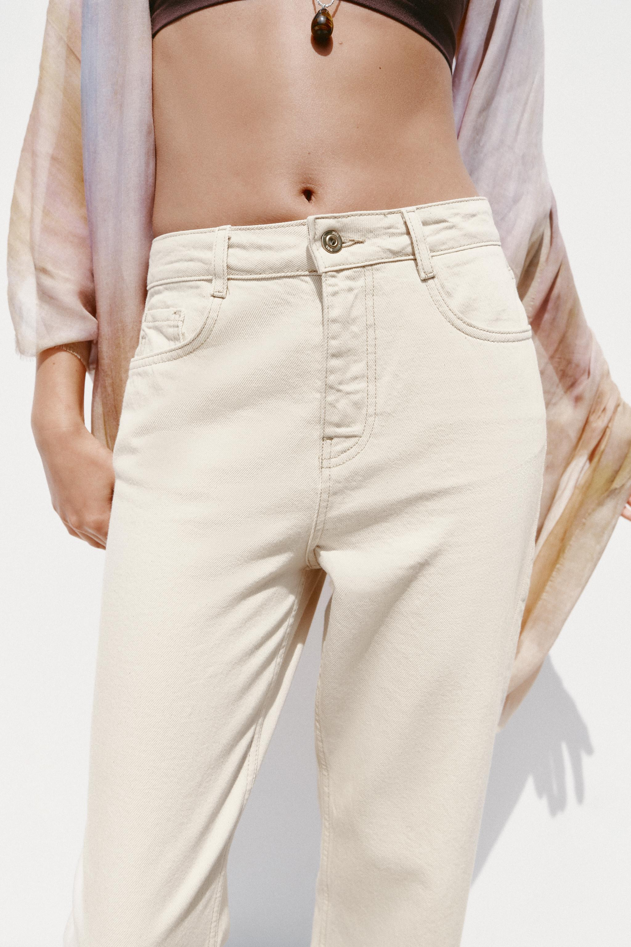 JEANS Z.02 STRAIGHT ANKLE HIGH-WAIST | Zara UK