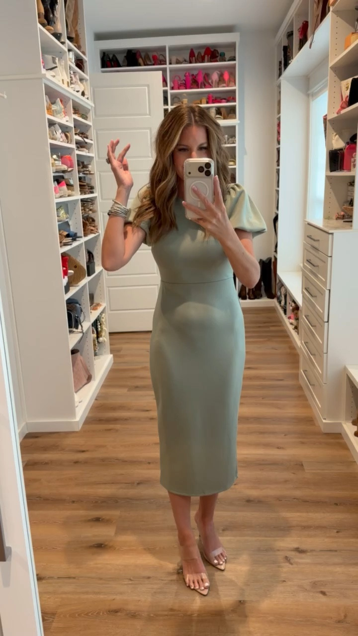 In a small dress, heels and accessories- fits tts.

#LTKgrwm #LTKootd #LTKSeasonal