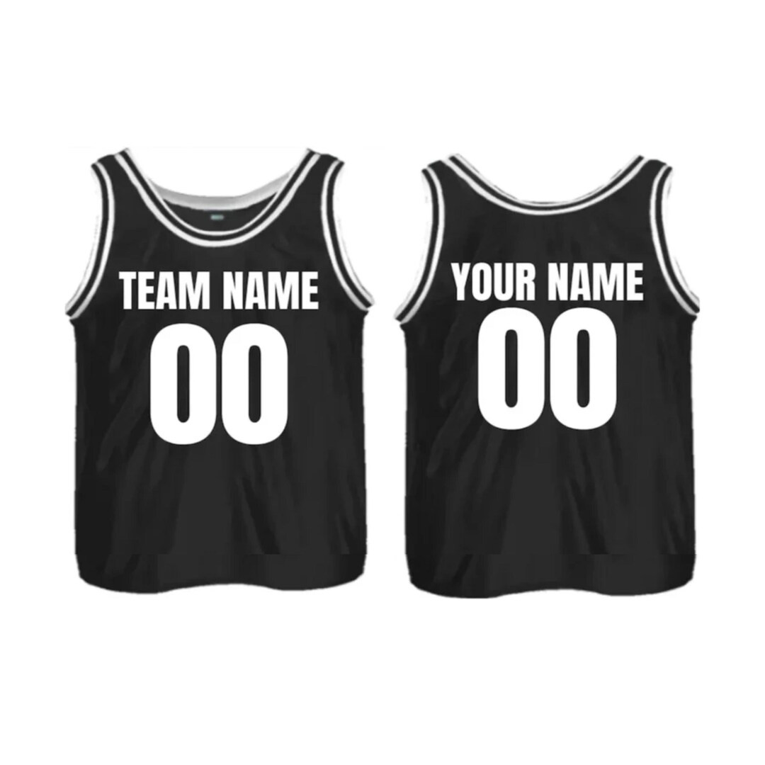Custom Kids Sleeveless Basketball Sports Jersey for Toddlers Babies Personalized With Name & Numb... | Etsy (US)