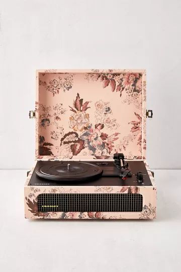 Crosley Floral Voyager Bluetooth Record Player | Urban Outfitters (US and RoW)