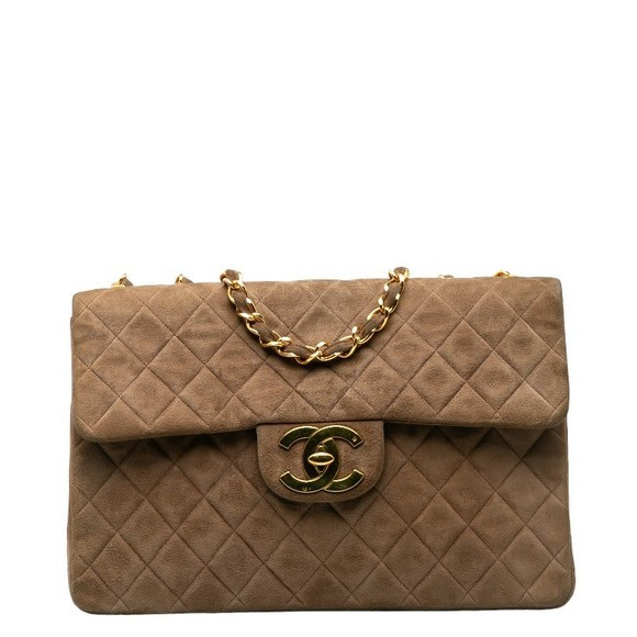 CHANEL Deca Matelasse CocoMark Flap Chain Bag Brown | Poshmark