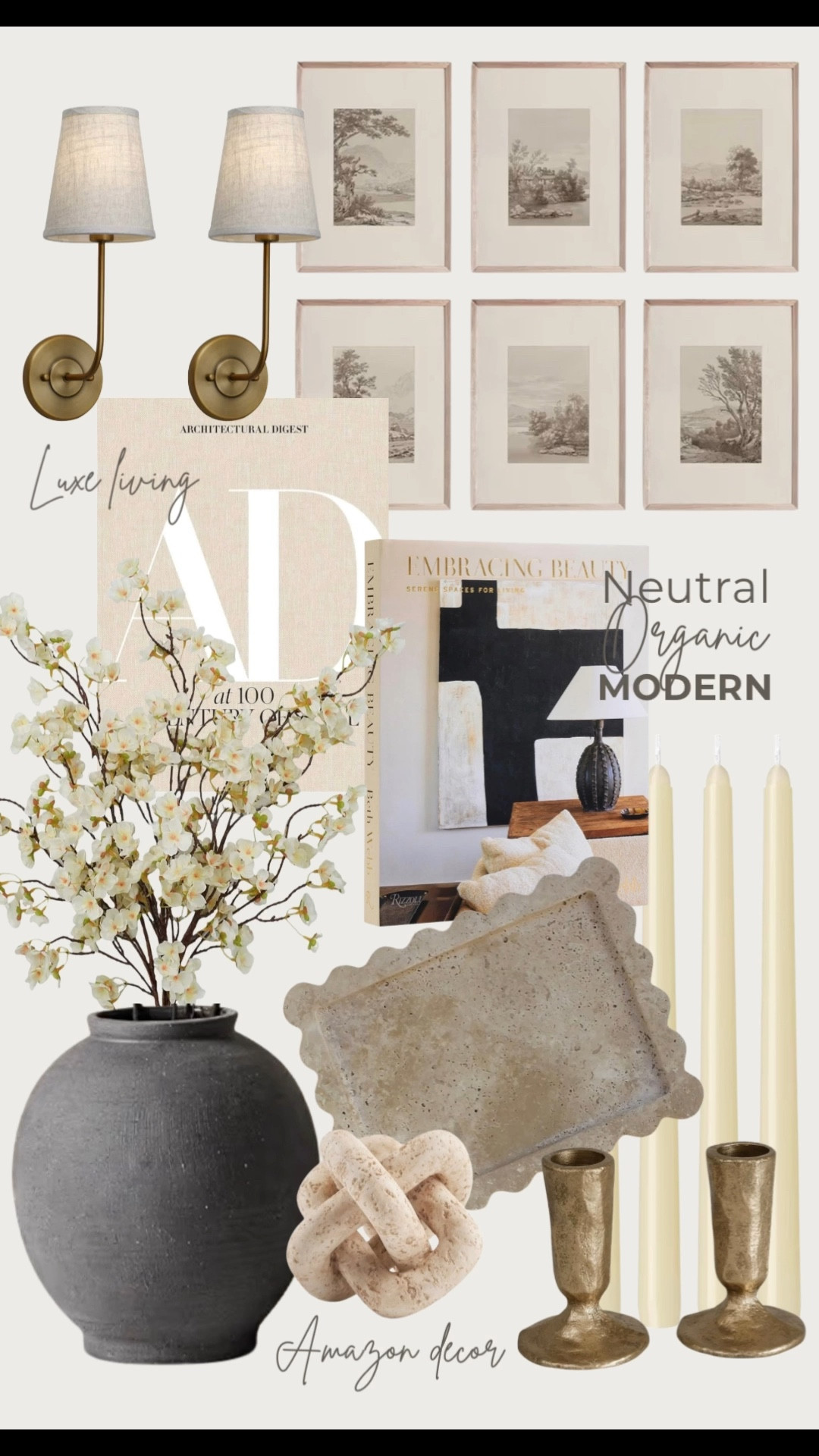 Neutral Organic Modern Home Decor Styling Inspo. 

#LTKSaleAlert #LTKHome #LTKSeasonal