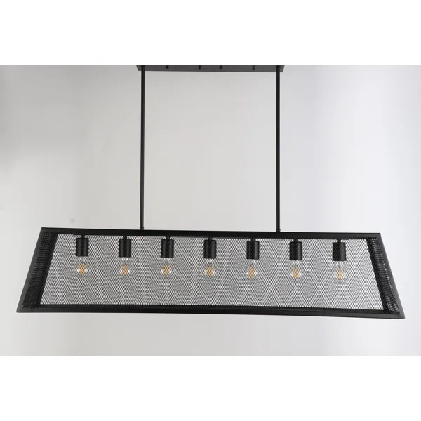 Danilo 7-Light Kitchen Island Linear Pendant | Wayfair North America