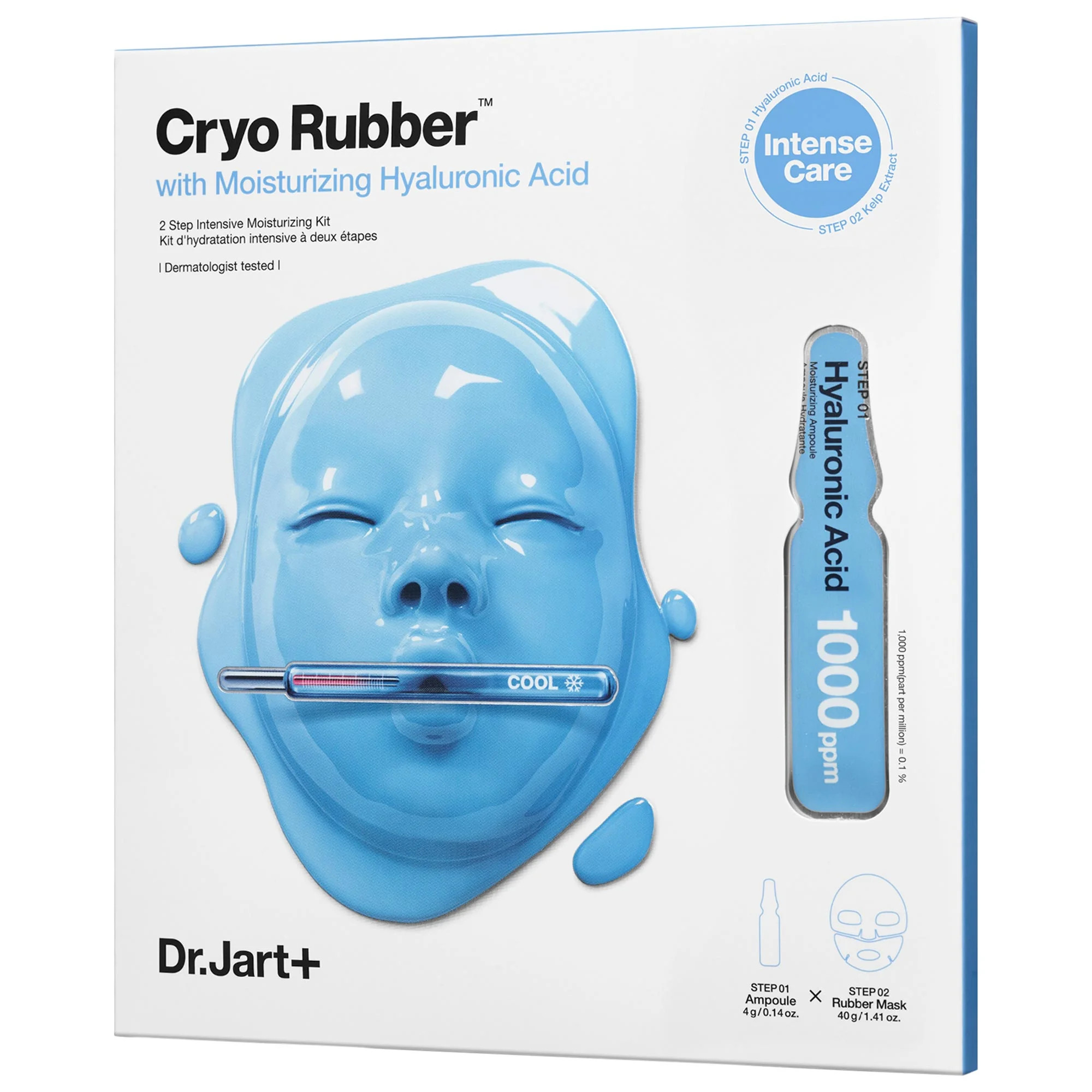 Dr. Jart+ Cryo Rubber™ Face Mask With Moisturizing Hyaluronic Acid - Size: 0.14 oz / 4 g | Walmart (US)