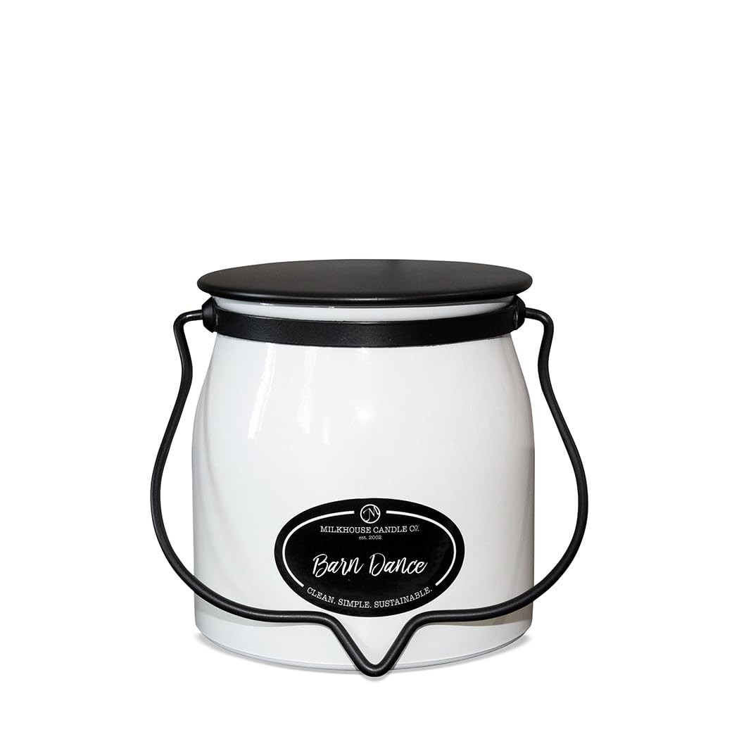 Amazon.com: Milkhouse Candle Company Barn Dance Soy Candles - Bergamot | Patchouli Leaves | Sanda... | Amazon (US)