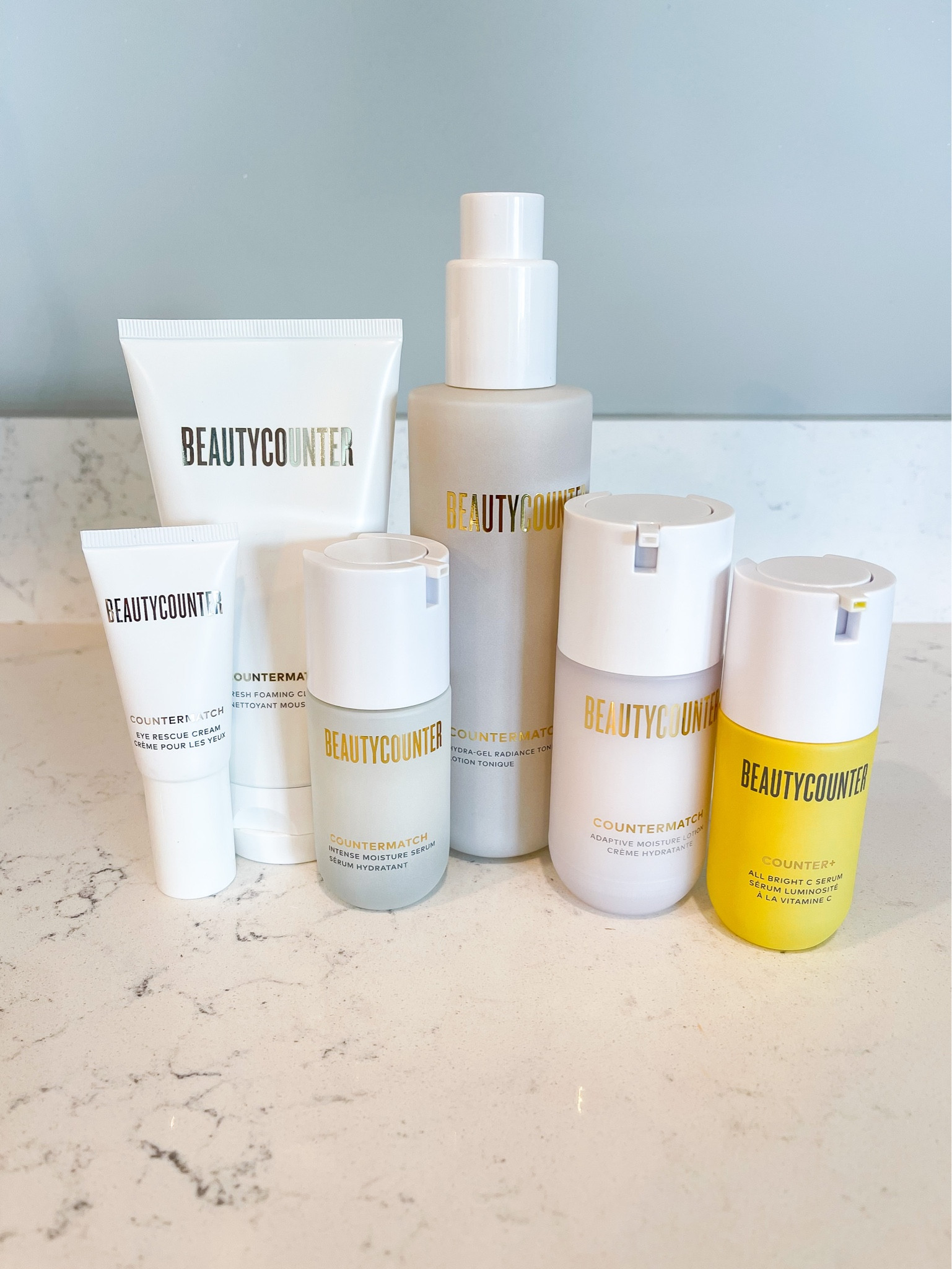 The Beautycounter CounterMatch regimen is the best for all skin types. I use a mixture of this and the CounterTime collection, and I’ve noticed clearer, brighter skin and less dullness and dryness. Use code CLEANFORALL20 to take 20% off your first order!

#skincare #skincareroutine #cleanbeauty 

#LTKunder100 #LTKbeauty #LTKsalealert