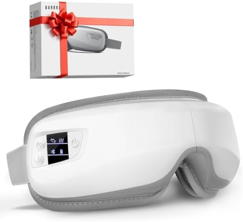 Eye Massager with Heat & Bluetooth Music, Christmas Birthday Gifts for Dad Mom Men Women, Heated ... | Amazon (US)