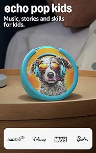 Amazon Echo Pop Kids (newest model), Designed for kids, with Alexa+ Early Access, parental contro... | Amazon (US)