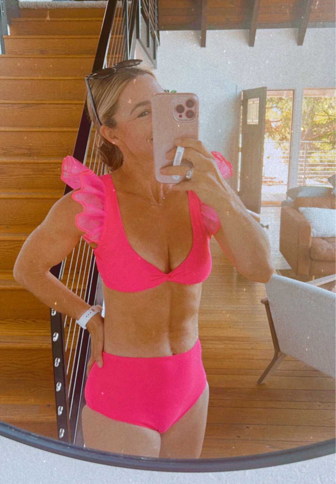 Bikini, swim wear, women’s swim, mom bikini, mom swimwear, hot pink bikini, swim suit with ruffles 

#LTKSeasonal #LTKtravel #LTKswim