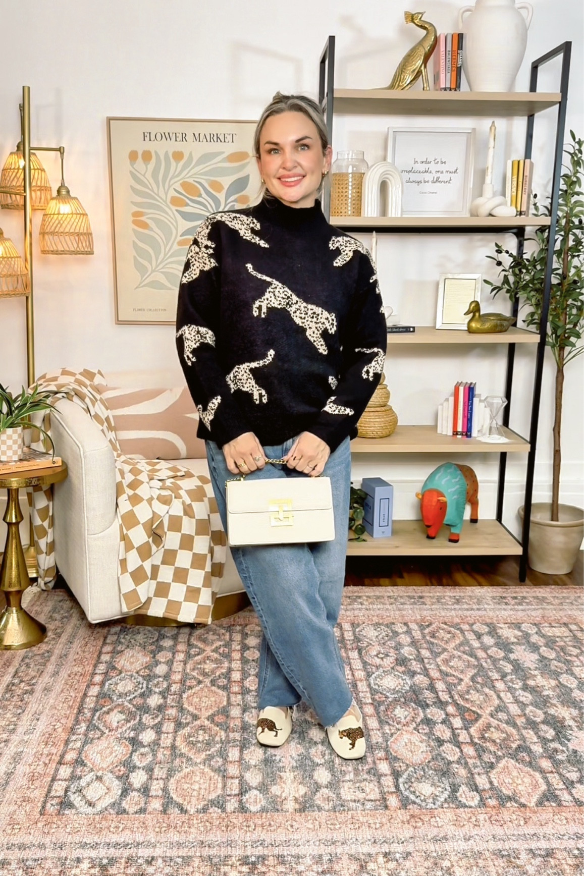 Who doesn’t love a cheetah sweater and barrel jeans. This is a fun fall outfit!

#falloutfit #cheetah #petitefriendy #petitefashion

#LTKFindsUnder100 #LTKSeasonal #LTKFindsUnder50