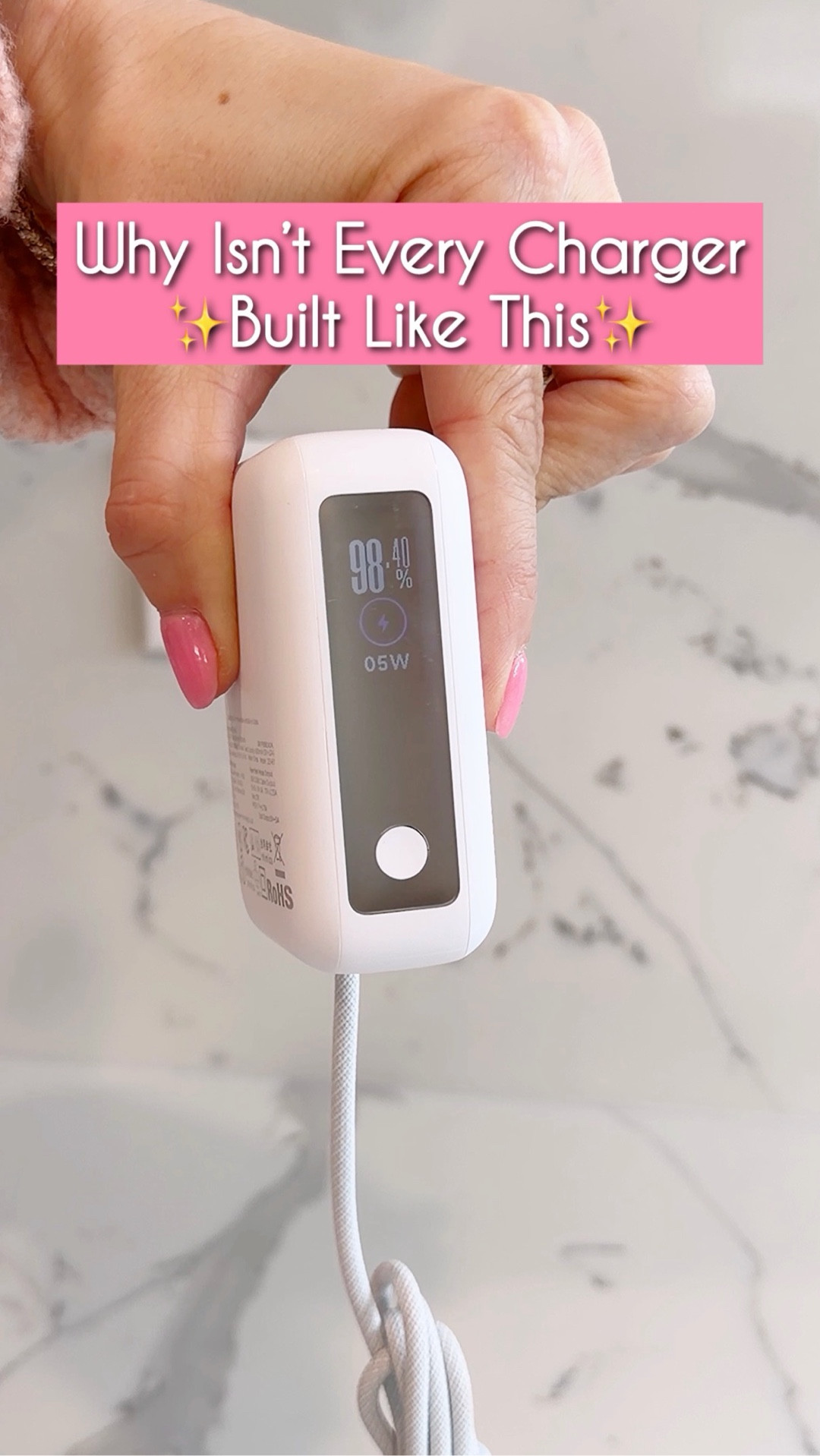 Why Isn’t Every Charger Built Like This
My new favorite 3‑in‑1 charger: wall plug + built‑in USB‑C cable + 7000mAh power bank. Fast charging and compatible with Apple, Samsung, and Pixel. Perfect for travel and everyday bags.

#techfavorites #travelmusthaves #charger #amazonfinds


#LTKHome #LTKSaleAlert #LTKTravel