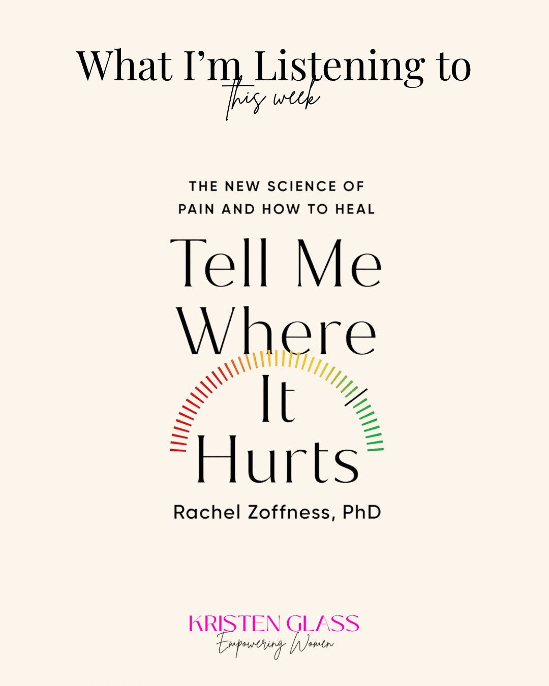 What I’m listening to this week…
People always ask how I get through so many books. Truth is… I listen.


In the car. On walks. While getting ready. While cleaning the kitchen for the 84th time. 😂

But here’s the difference… I don’t just consume information like a professional self-help hoarder and then do absolutely nothing with it.

I actually APPLY it.

Most people want the results of disciplined people while scrolling instagram or having a fake therapy session with ChatGPT for 4 hours a night. 

The books don’t change your life. Using what you learn does.

And honestly? A lot of people call others “obsessed” or “doing too much” when really they’re just uncomfortable watching someone else stop being lazy and/or avoidant. 
READ THAT AGAIN. 

So every week I’m going to share what I’m listening to because these books/podcasts genuinely make me think better, lead better, love my husband better, parent better, and show up better.