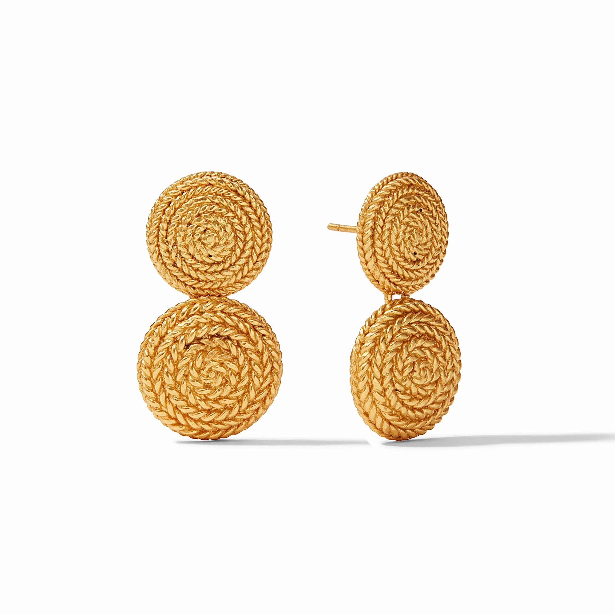 Windsor Midi Chevron Earrings | Julie Vos | Julie Vos