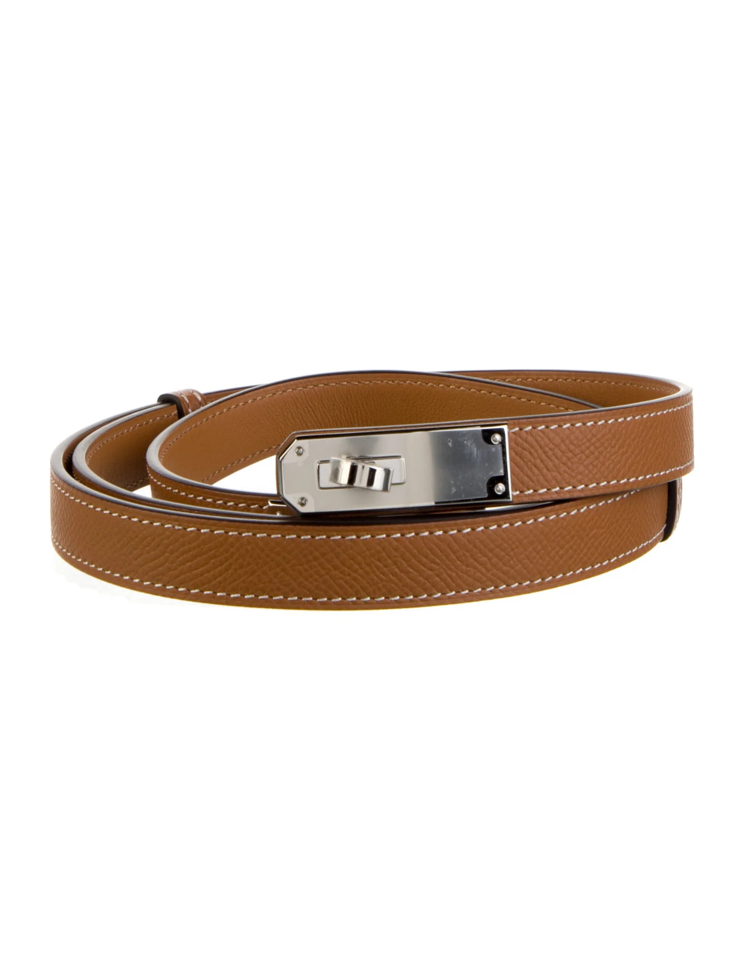 Hermès 18 mm 2023 Kelly Belt - Brown Belts, Accessories - HER791711 | The RealReal | The RealReal