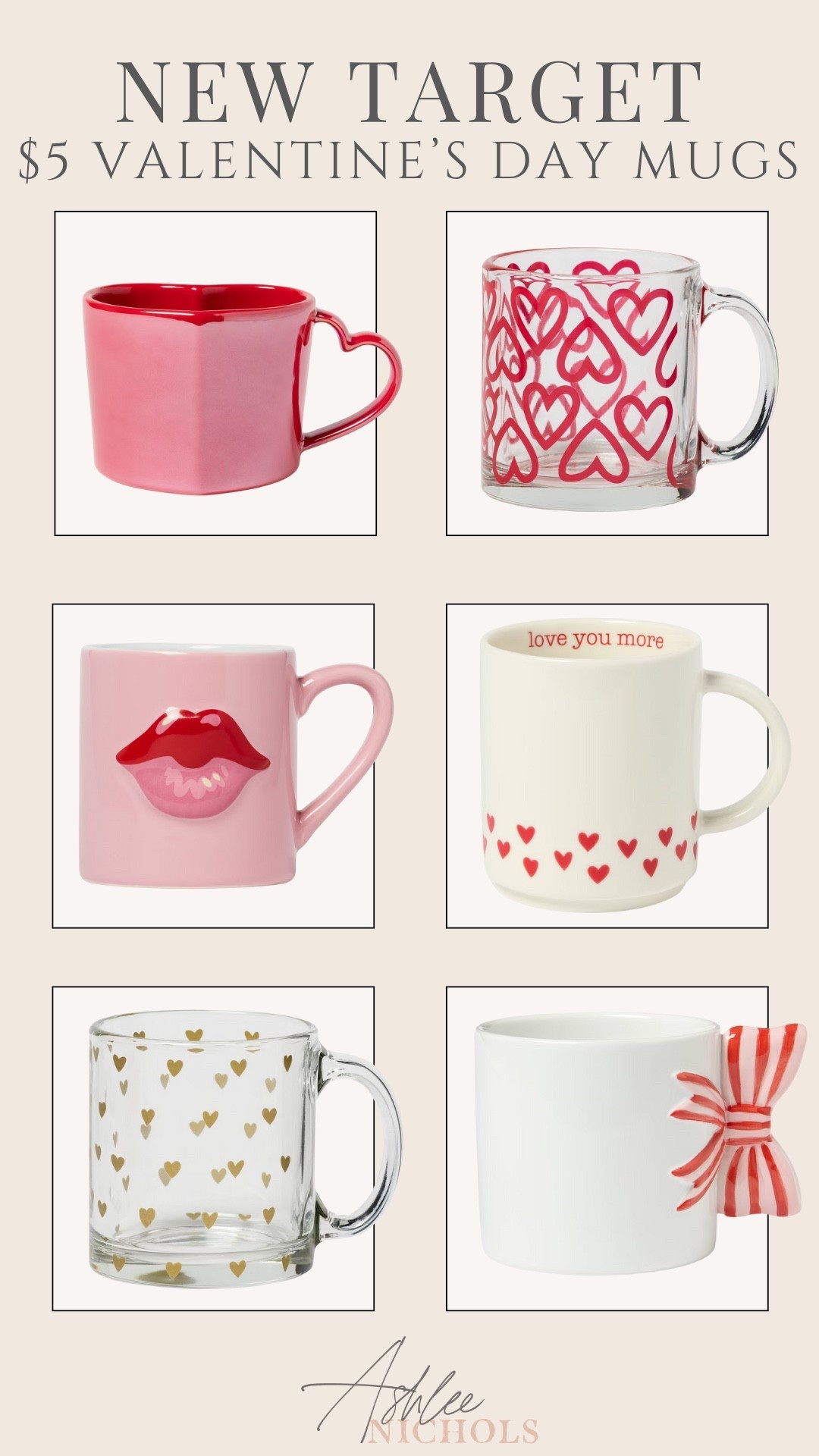 $5 Valentine’s Day mugs from Target!



#LTKFindsUnder50 #LTKSeasonal #LTKHome