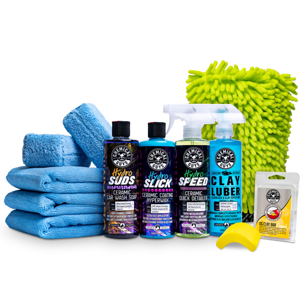 Chemical Guys Total Hydro Ceramic Car Care Detailing Kit (11 Items) | Walmart (US)
