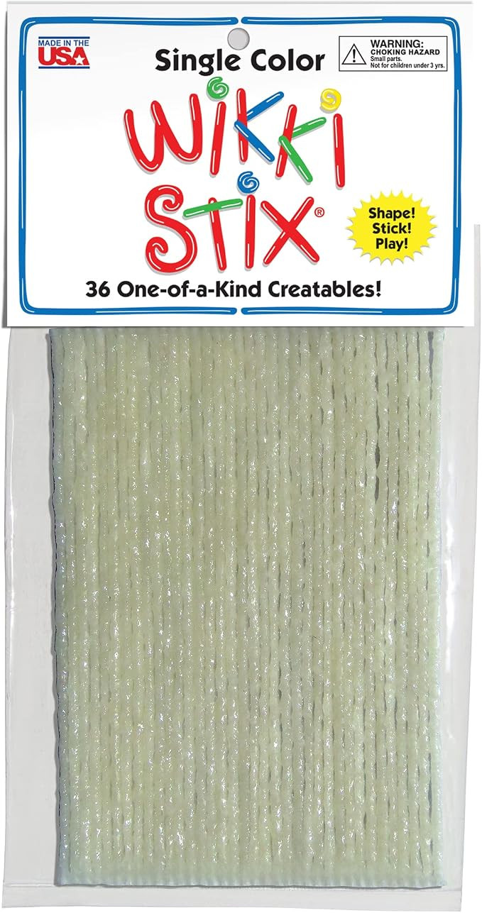 WikkiStix WIKKI-830 6-Inch Molding and Sculpting Stick, White, 36/Pack | Amazon (US)
