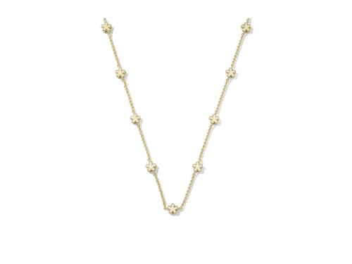 Kendra Scott, Womens, Jane Strand Necklace, Gold White Enamel, One Size | Amazon (US)