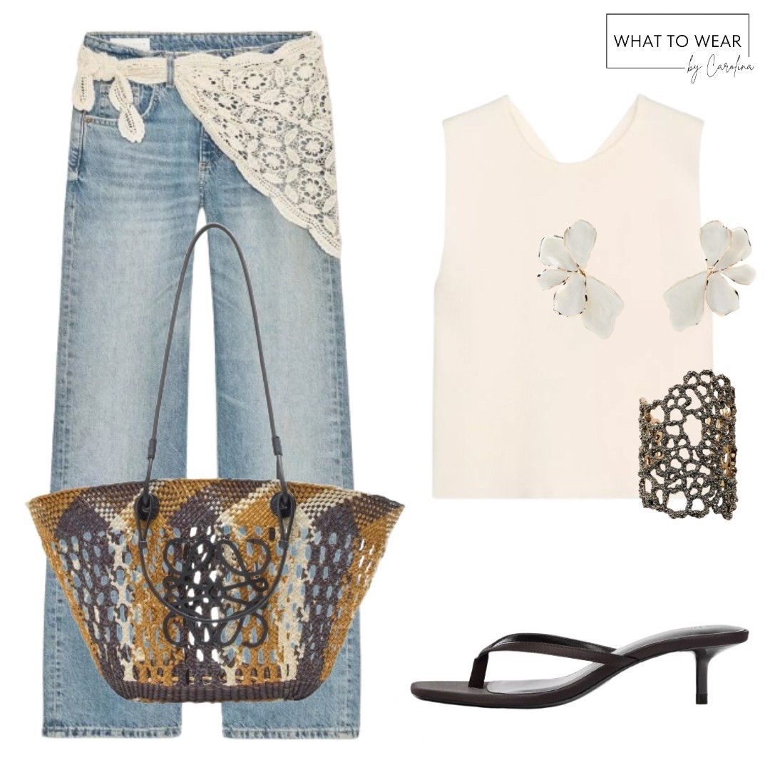 Zara denim with crochet scarf look
#zara #zarajeans #zarawomen #zaracrochet

#LTKFindsUnder50 #LTKStyleTip #LTKFindsUnder100