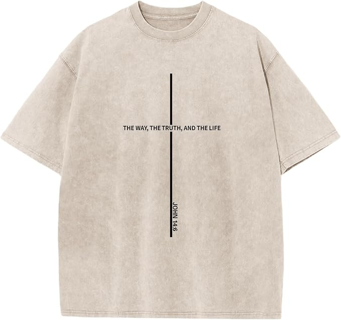 Boys Christian Shirts for Kids Jesus God Bible Verse Religious Faith T Shirt Youth Acid Wash Cros... | Amazon (US)