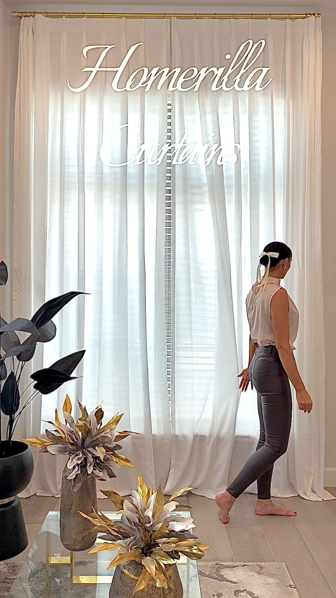 My new custom curtains from @homerilla_official have completely elevated my office space! 🤍 They’re the perfect finishing touch — filtering just the right amount of light while adding a soft, elegant feel to the room 😍

✨ Use my code KIKI23 for 23% OFF ✨
(This code can be combined with Homerilla’s sitewide promotions!)

Curtain details:

✨ Style: Harp Sunlight Filtering Cooling Sheer Drapes
✨ Color: Illusion
✨ Header Style: Triple Pinch Pleat
✨ Size: 128”L x 55”W

#LTKHome #LTKSaleAlert
