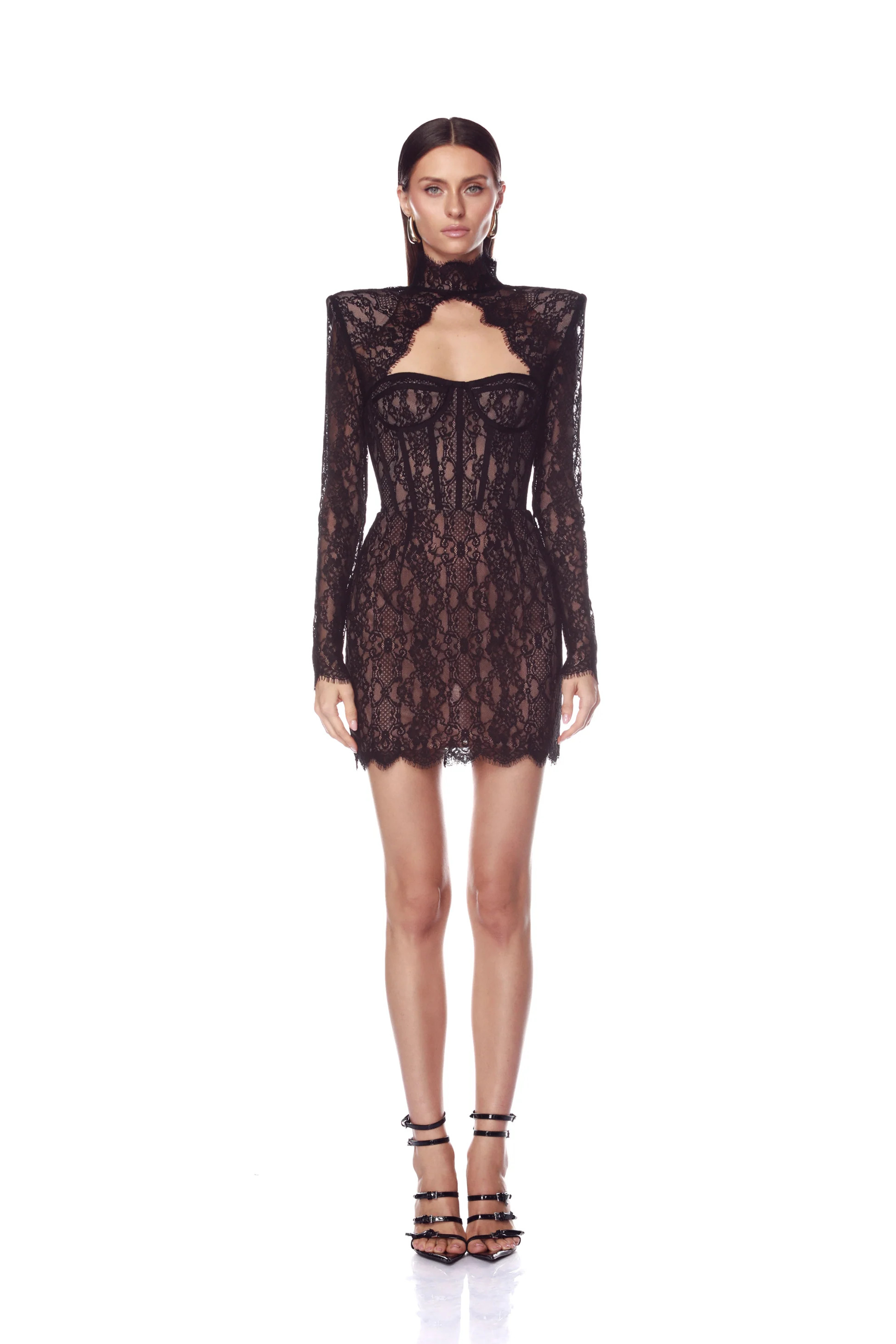 Lyra Black Mini Dress | Bronx and Banco