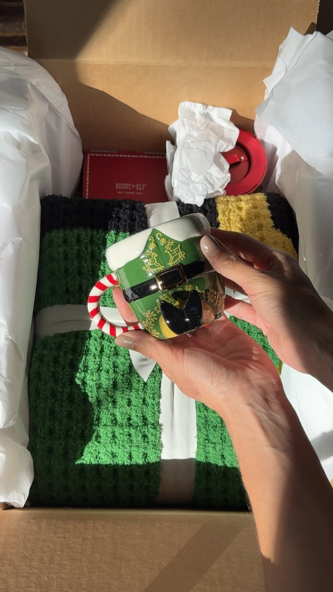 This collab is SO fun 🥹 Elf x Pottery Barn! Elf is my FAVORITE Christmas movie & I can’t wait to cuddle up and watch it with my new goodies! Linked my favorites from the collab on this post!! #elfmovie #christmasdecor #potterybarn 

#LTKSeasonal #LTKHoliday