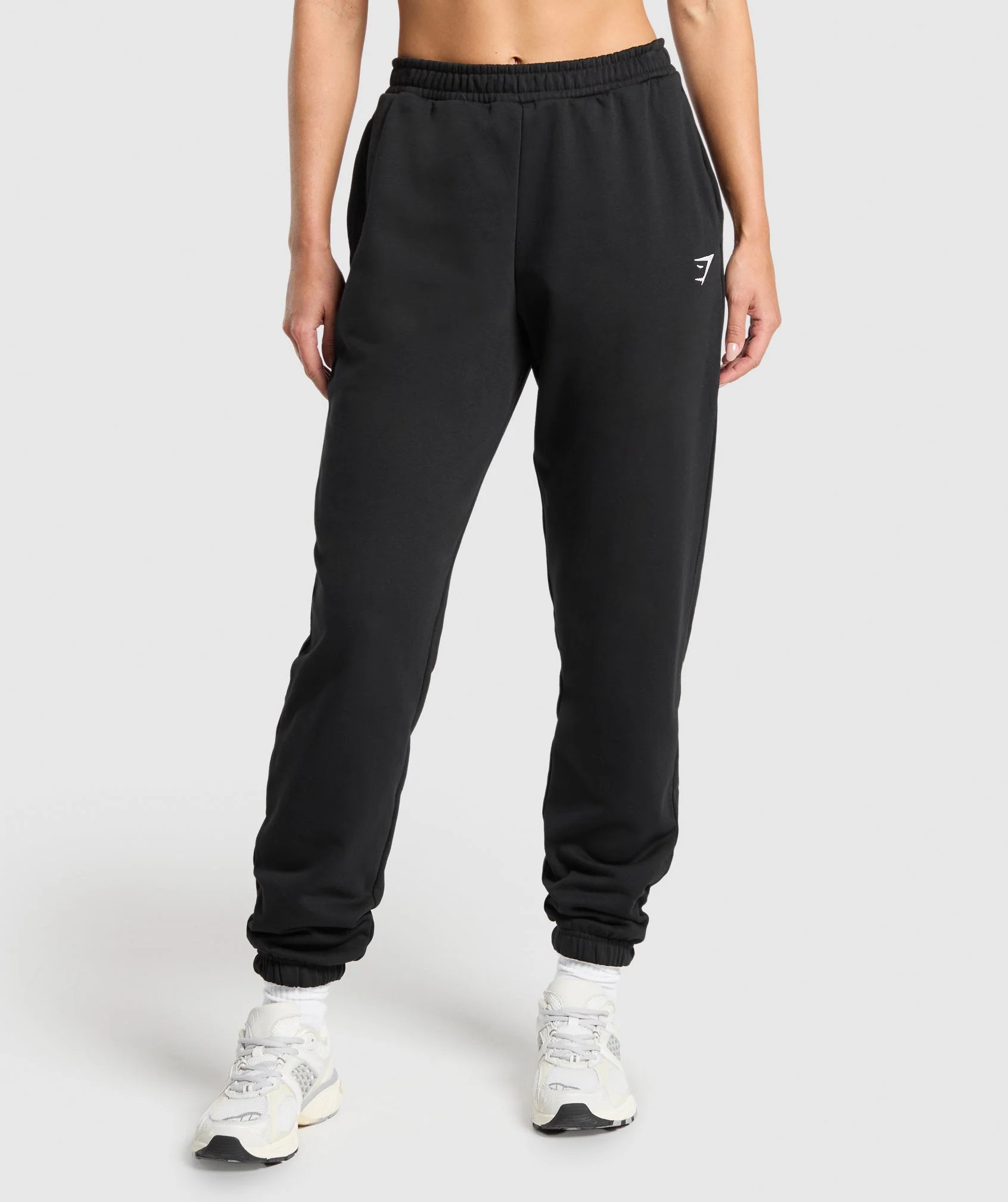 Gymshark Training Fleece Tall Joggers - Black | Gymshark US