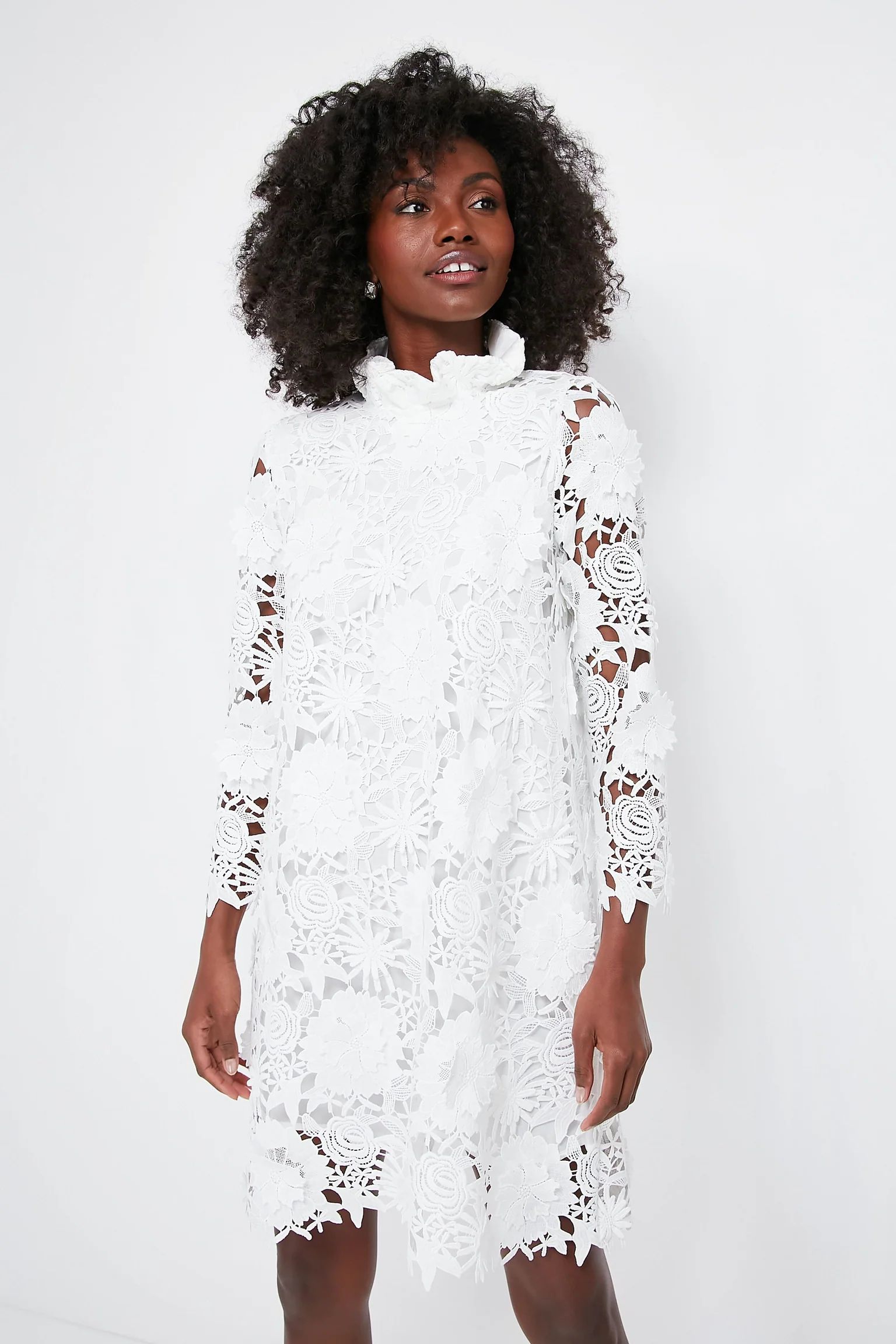 Blanc Guipure Lace Daphne Dress | Tuckernuck (US)