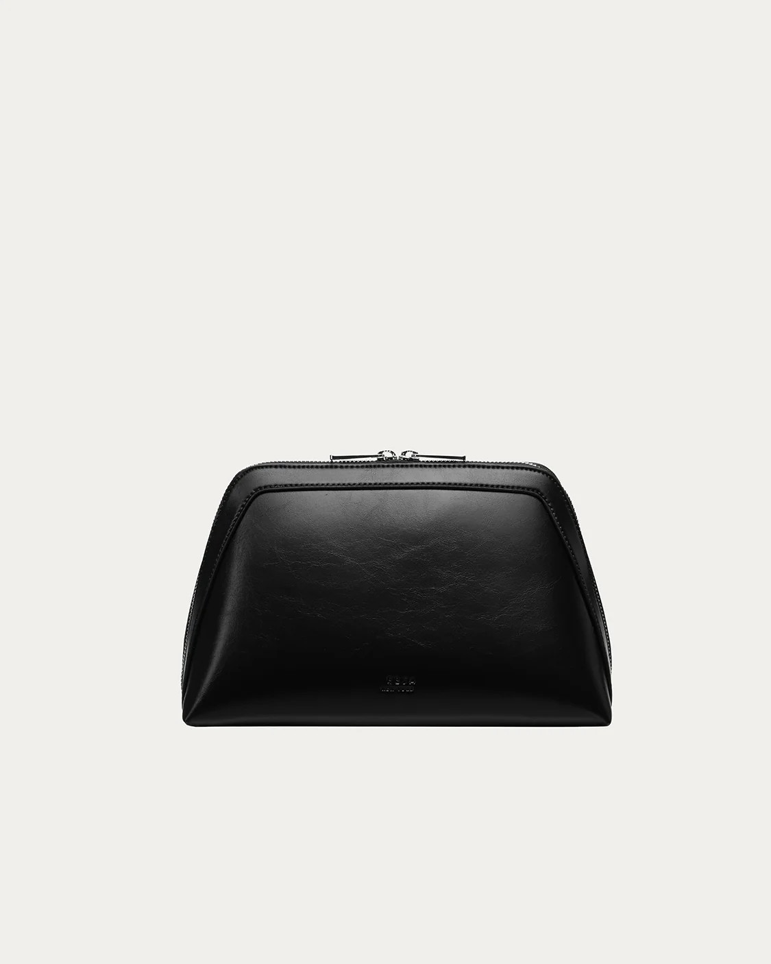 Travel Pouch 12 Black Gloss | Freja New York