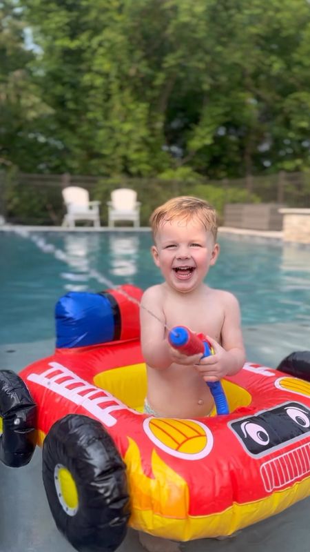 Shop our toddlers fire truck float! He loooves it! 

toddler toy | toddler water toy | toddler pool must have | toddler boy toy | summer kids must haves 

#LTKfamily #LTKFind #LTKbaby