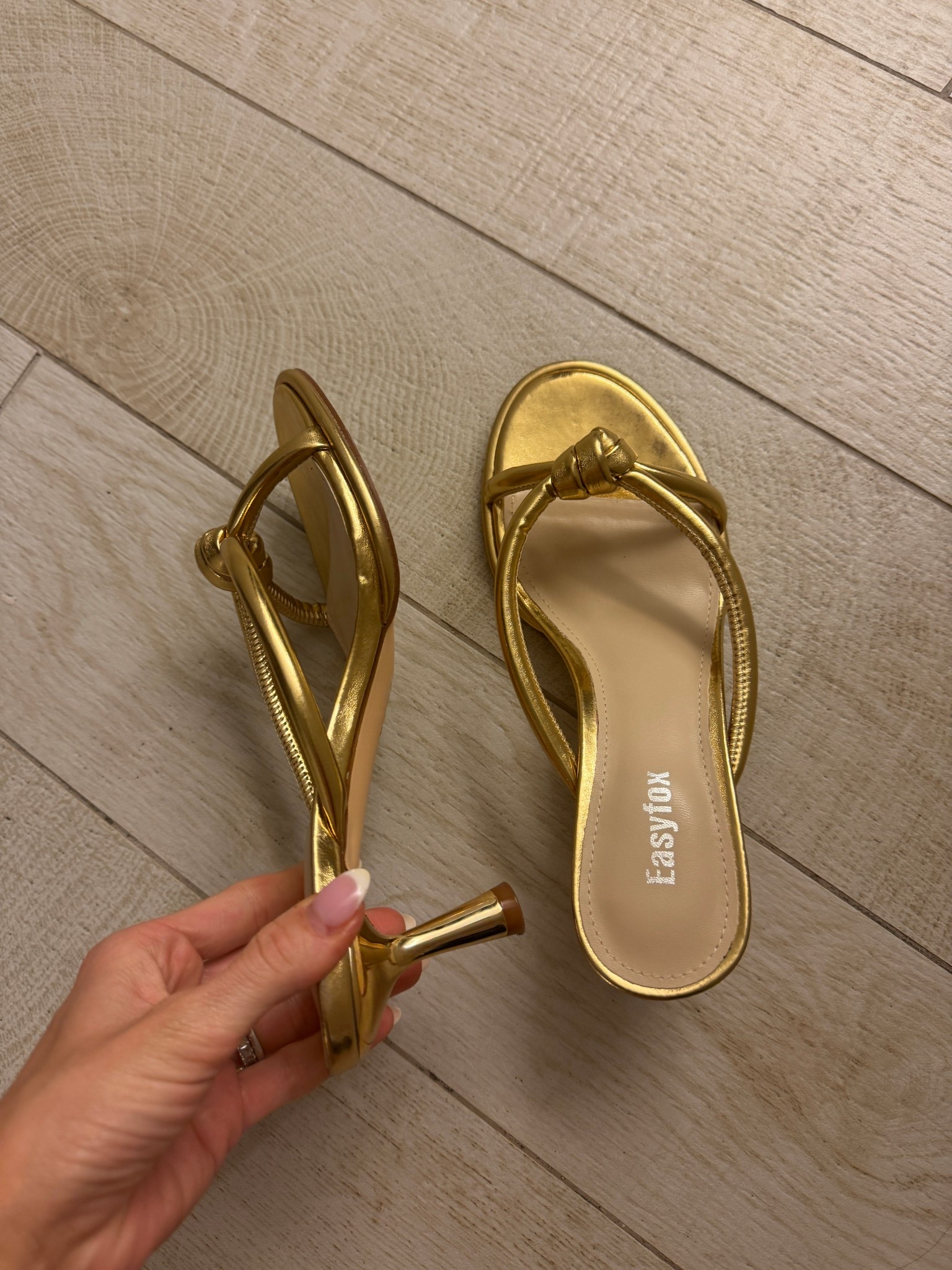 Amazon Gold Heels under $50

#LTKFindsUnder50 #LTKShoeCrush #LTKStyleTip