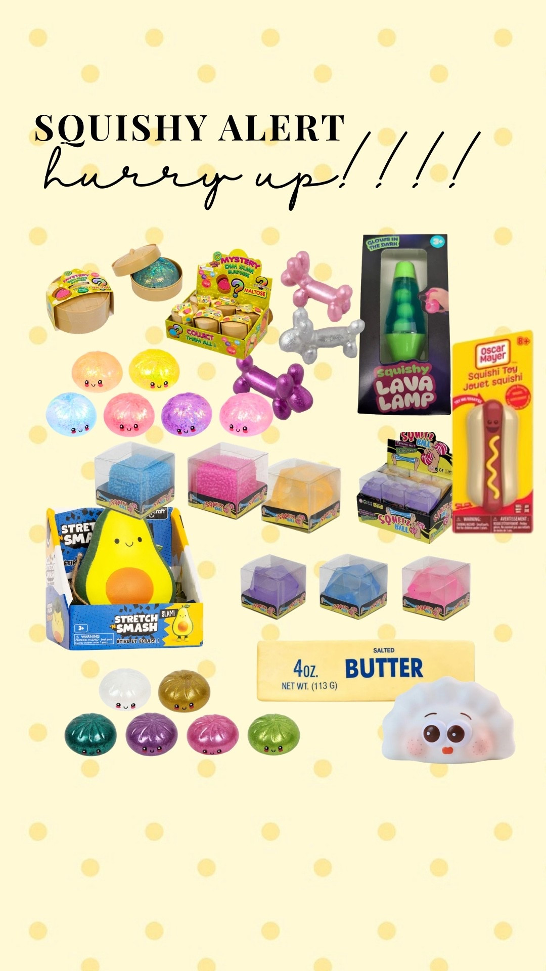 Hurry!!!! So many squishies in stock!! 🗣️

#LTKKids #LTKmomlife