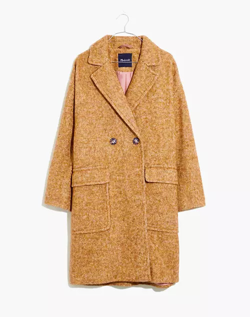 Averdon Coat in Bouclé Fabric | Madewell