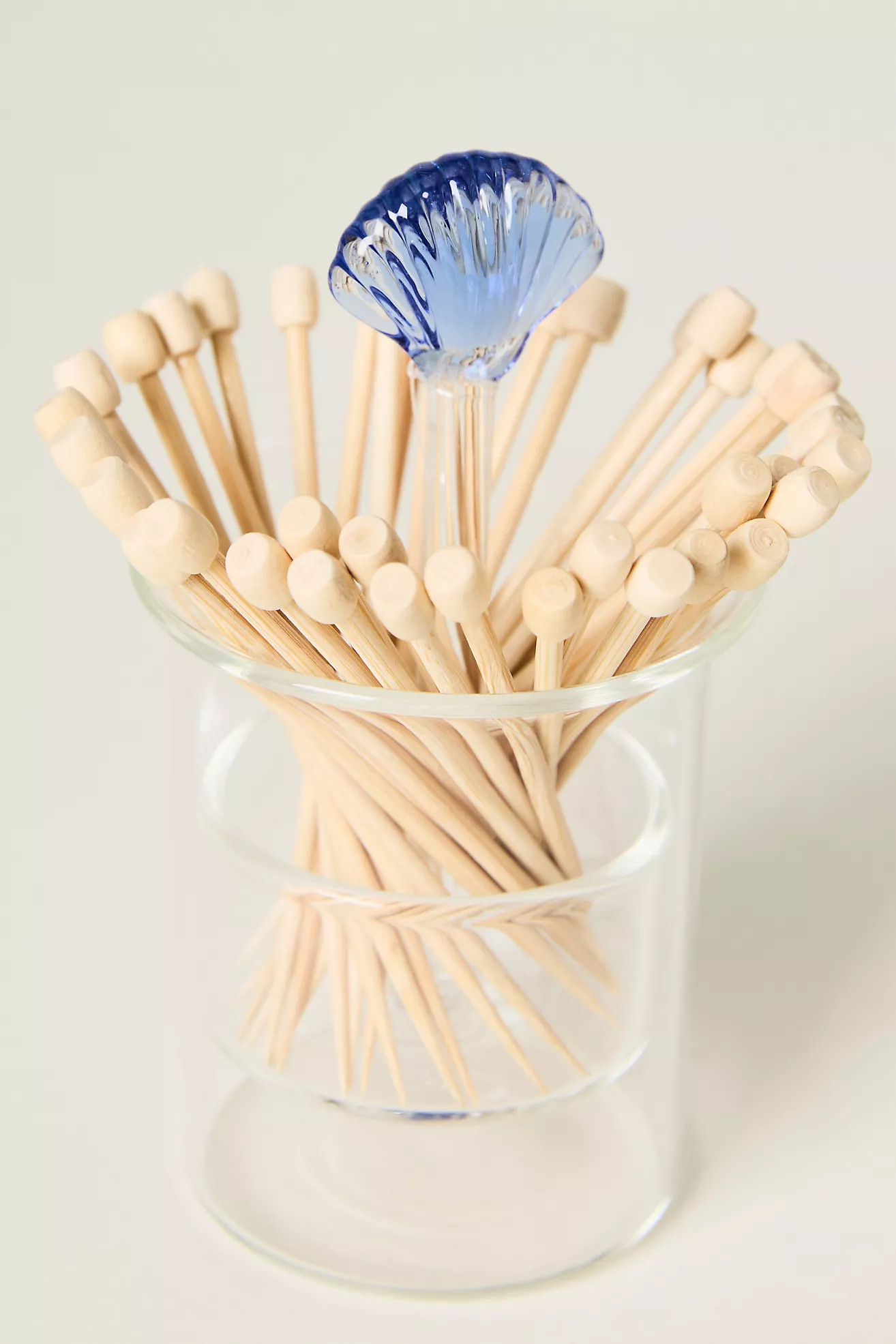 Glass Seashell Toothpick Holder | Anthropologie (US)