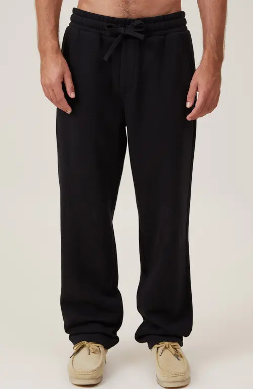Cotton On Men's Relaxed Track Pant in Black at Nordstrom, Size Medium | Nordstrom