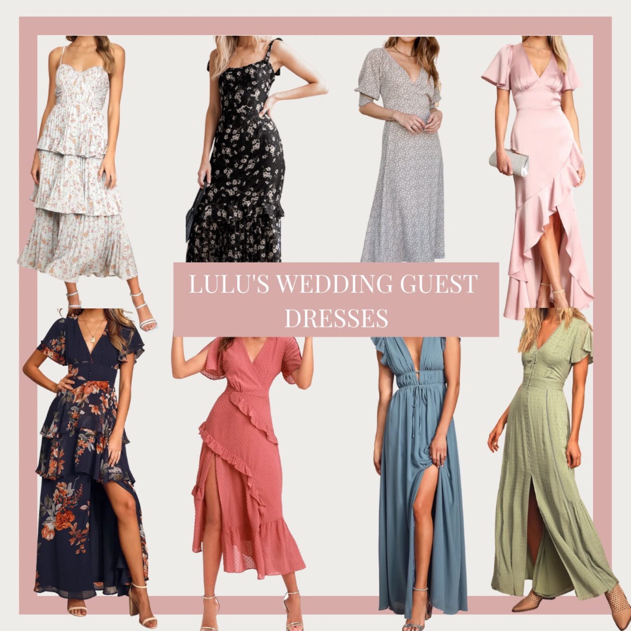 Spring wedding guest dresses from Lulu’s! 

Floral, spring, wedding guest, dress, vacation, pink dress, spring break, spring fashion, outfit inspiration, sage green, dresses under $100

#LTKwedding #LTKSeasonal #LTKFind