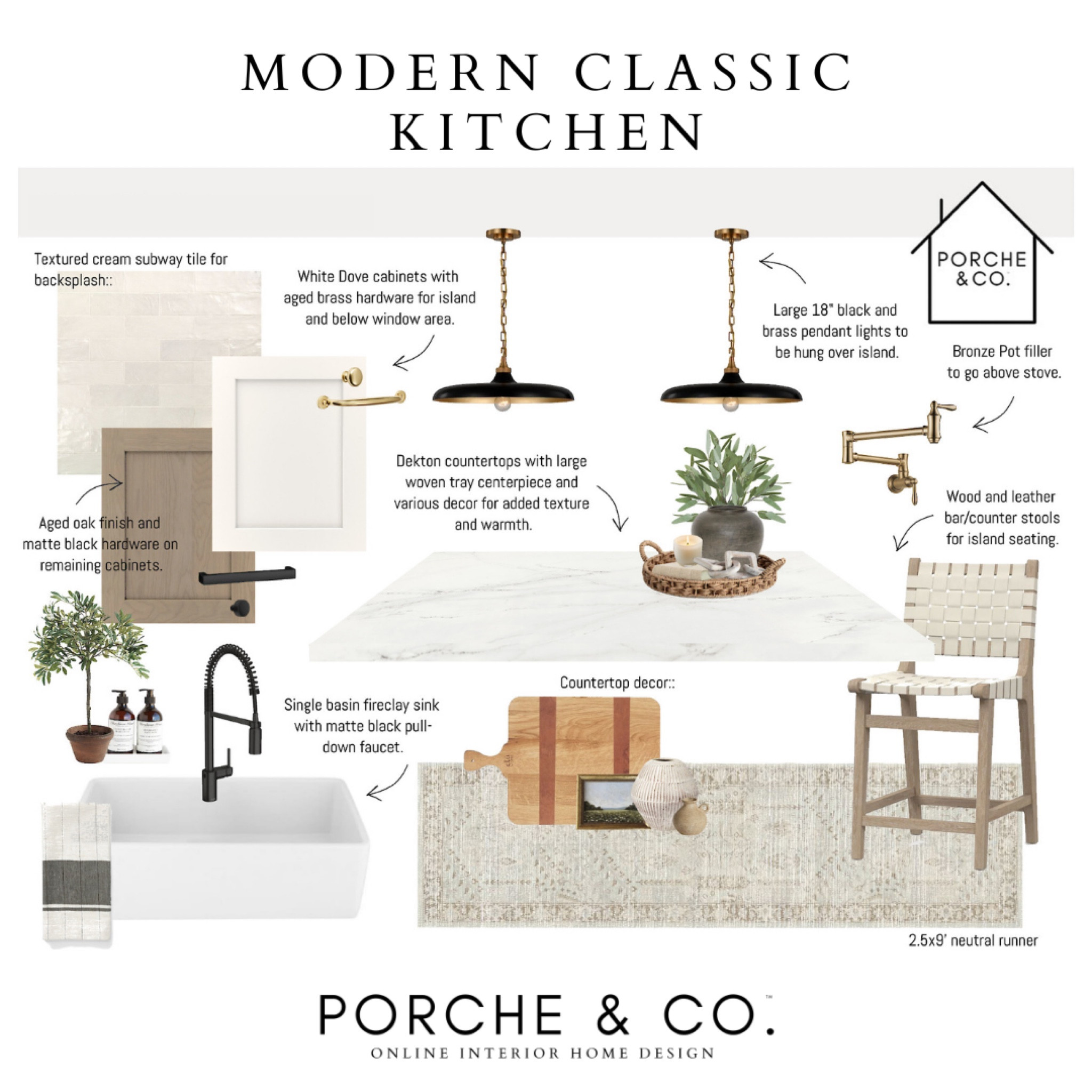 Kitchen design, kitchen decor, kitchen inspo, modern Classic kitchen, countertop decor, pendant lighting, counter stool, kitchen runner, home decor

#LTKhome #LTKSeasonal #LTKstyletip