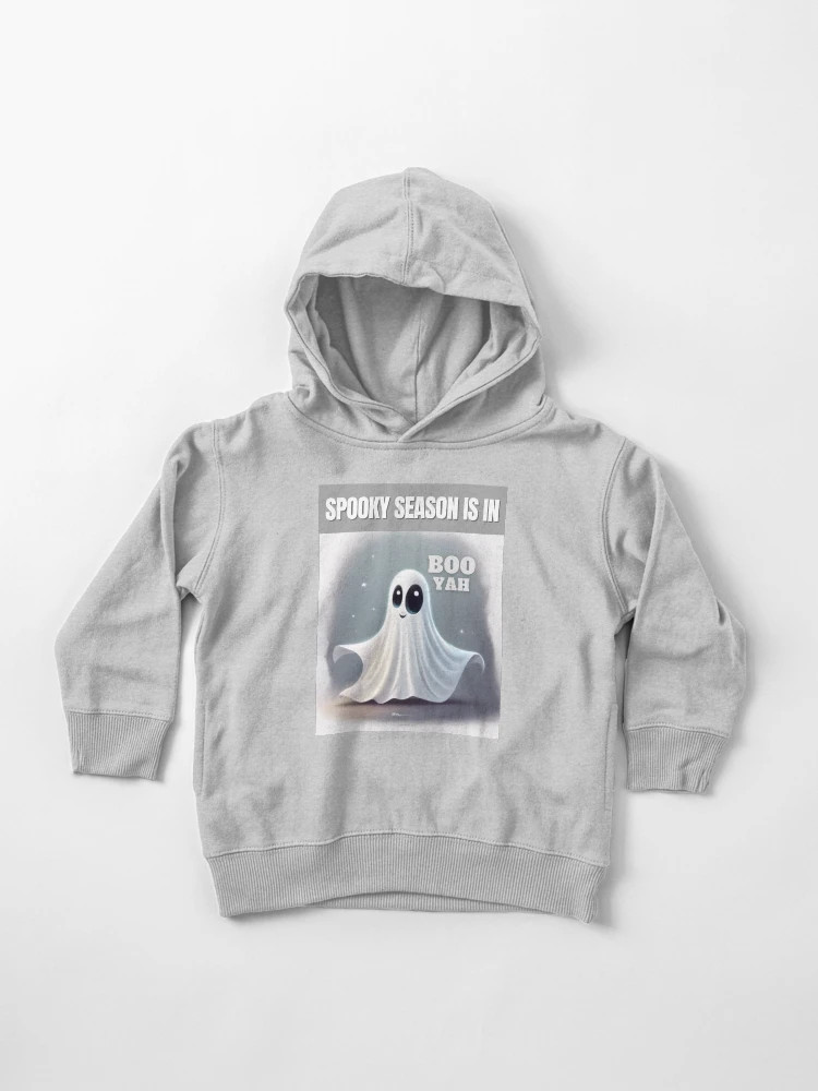 Boo Yah Ghost - Spooky Season is in Toddler Pullover Hoodie | Redbubble (US)