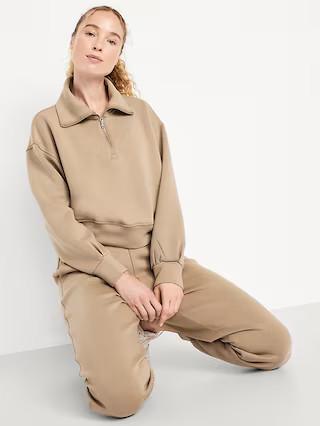 Bounce Fleece Half-Zip Pullover Sweatshirt | Old Navy (US)