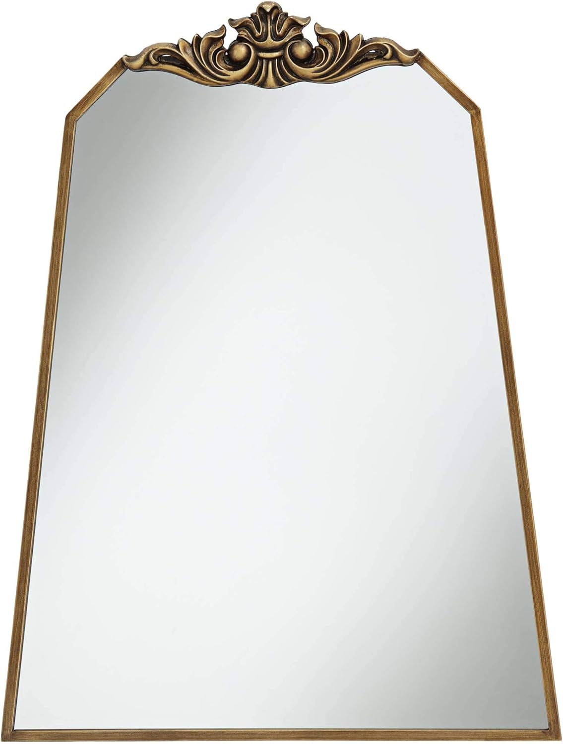 Noble Park Morrey 25 3/4" x 34 1/4" Crown Top Angled Wall Mirror | Amazon (US)
