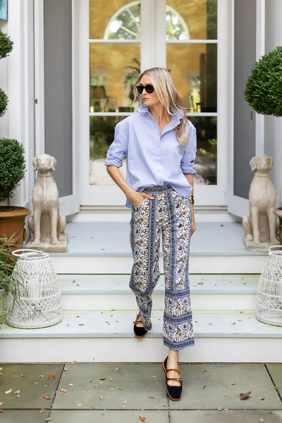 Babe Pant - Jonchet Chintz | Julia Amory