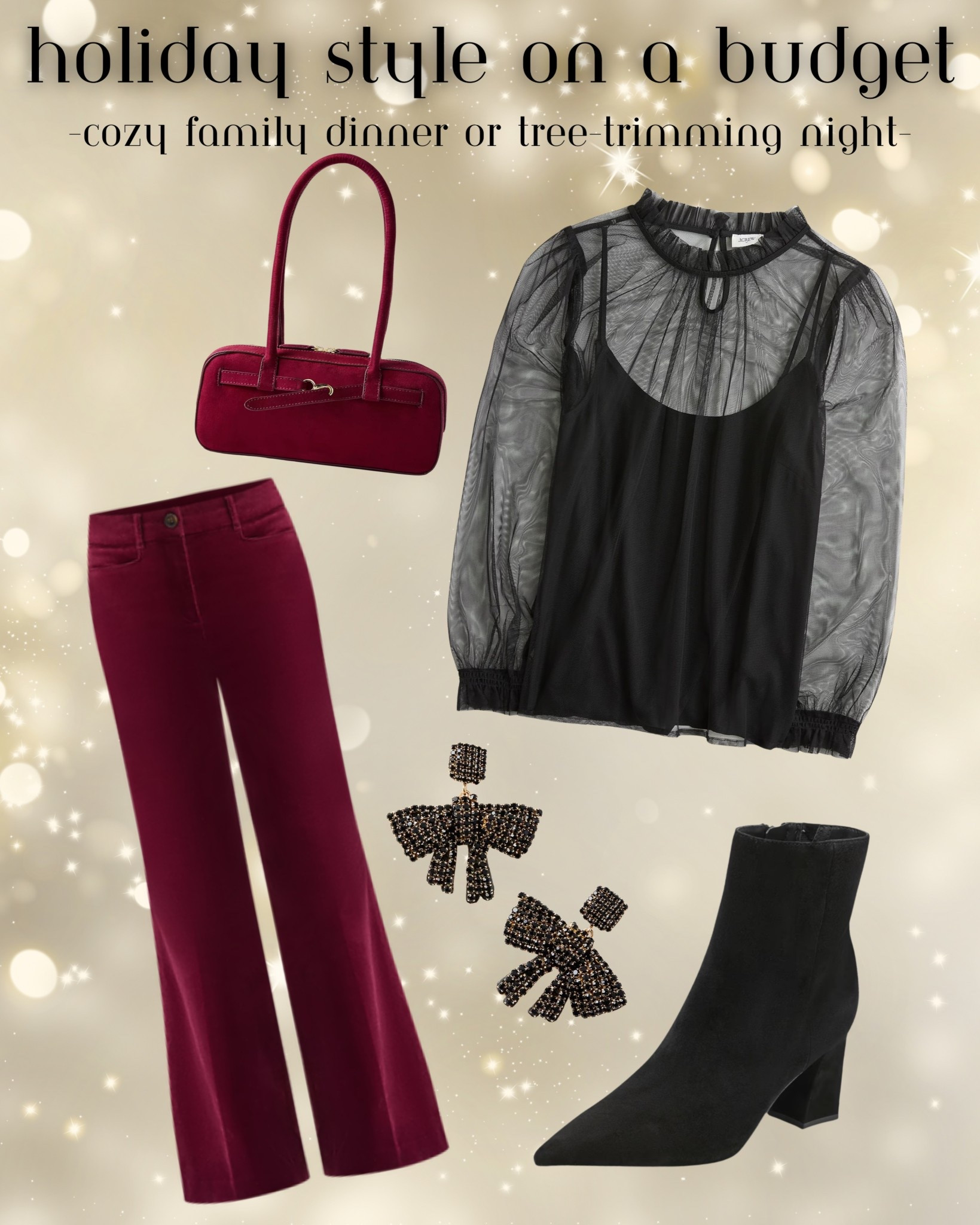 The perfect holiday outfit for a cozy family dinner or tree trimming night! 


#LTKFindsUnder100 #LTKSeasonal #LTKHoliday